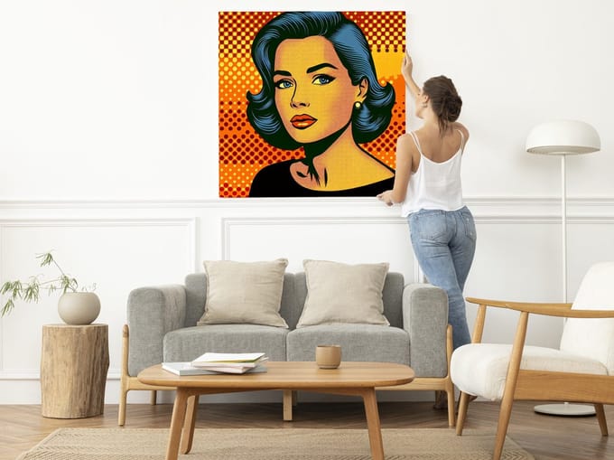 Kunstprint | Wanddecoratie | Dibond | 30 × 30 cm