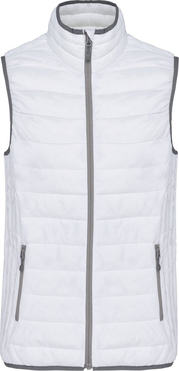 Lightweight Dames bodywarmer merk Kariban Wit - S