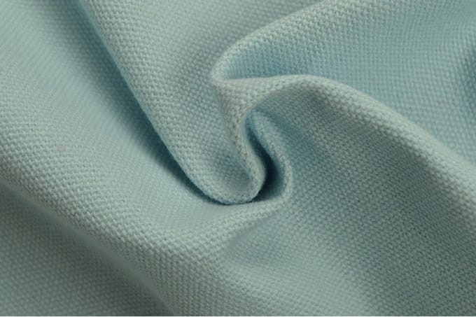 Canvas stof - Baby blauw - Per meter - 1 meter - Canvas katoen - 150cm breed
