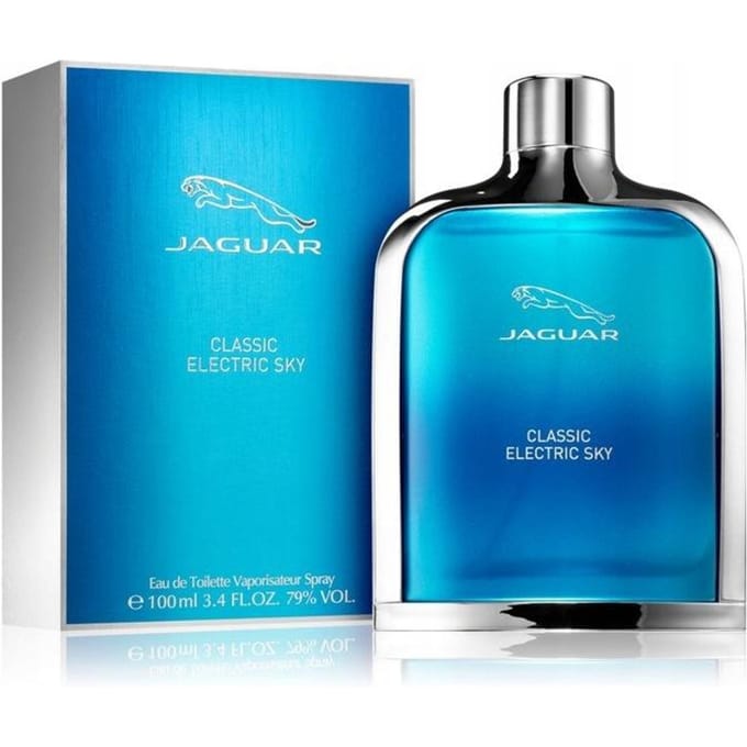 Jaguar, Classic Electric Sky, Eau De Toilette, Voor Mannen, 100 ml