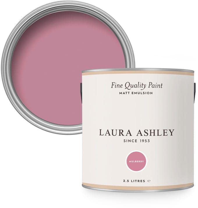 Laura Ashley Muurverf Mat 2.5L Mulberry Paars