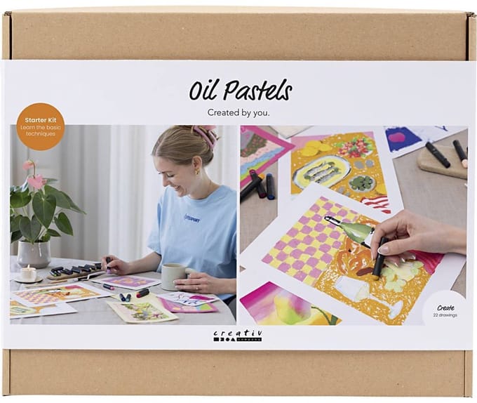 CC Starter Hobbyset Oliepastel Bloemen 24 Kleuren