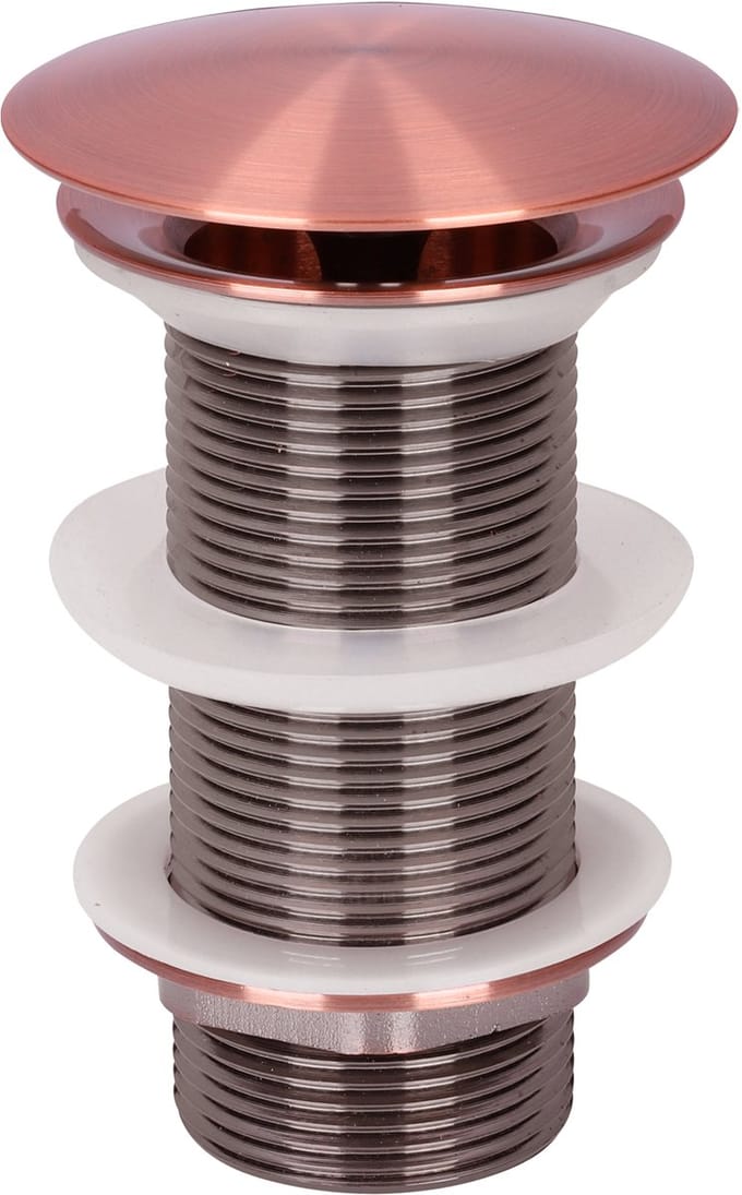 Differnz Afvoerplug Rood Koper - Always Open Mix & Match - Maat: L - Ã˜ 72 mm