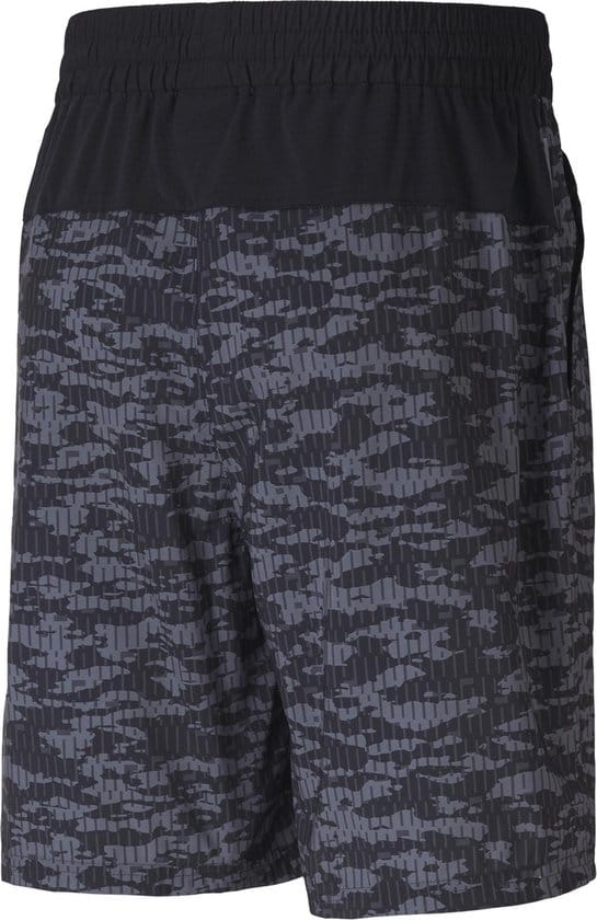 PUMA - Train AOP Woven 8" Short - Puma Black-AOP - Mannen - Maat M