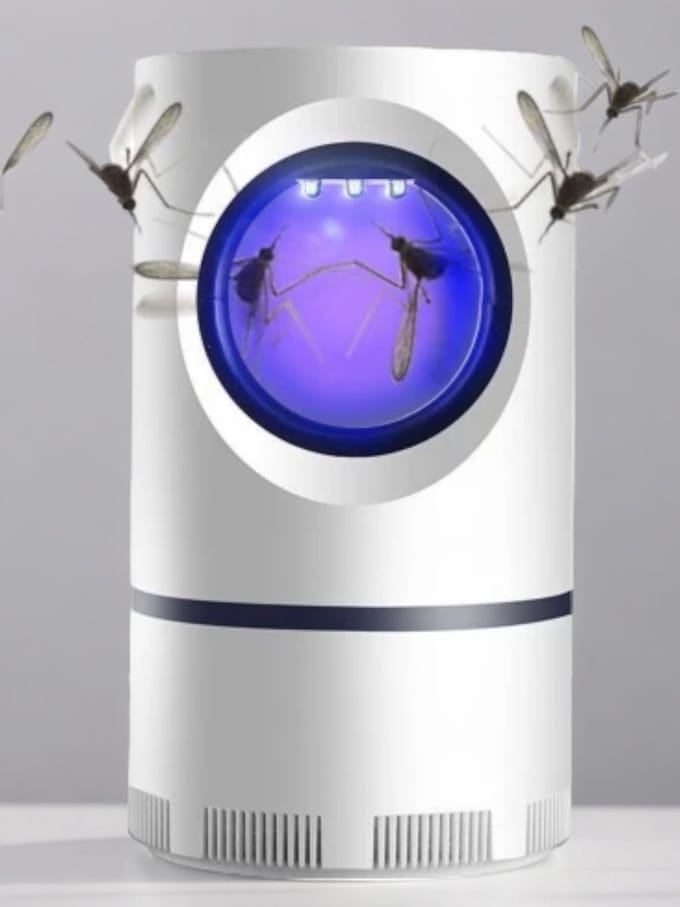 Herzberg HG-03121: Vortex zuigkracht muggendoder lamp