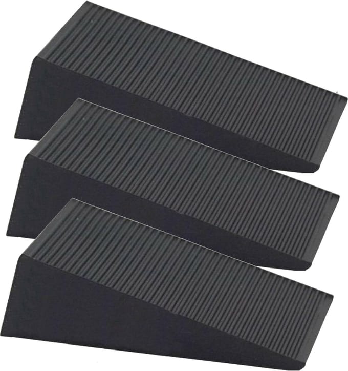 Ben Tools Deurstopper - 6x1,6x7 Cm - 5 Stuks - Rubber