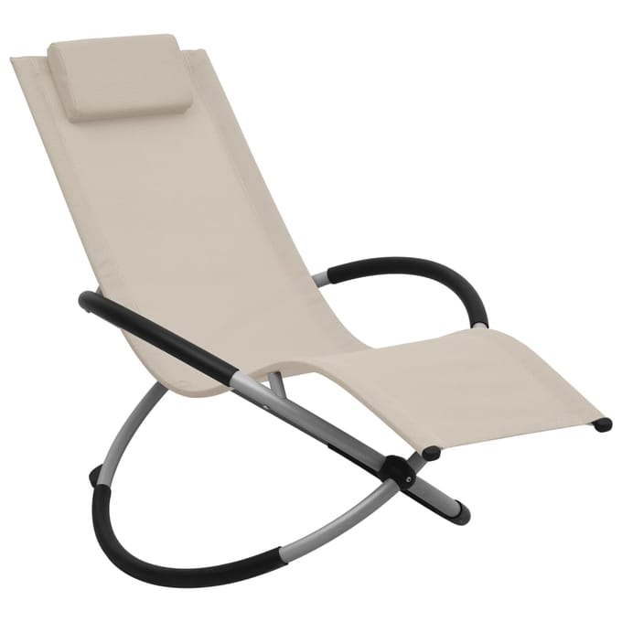 vidaXL - Kinderligbed - staal - crèmekleurig