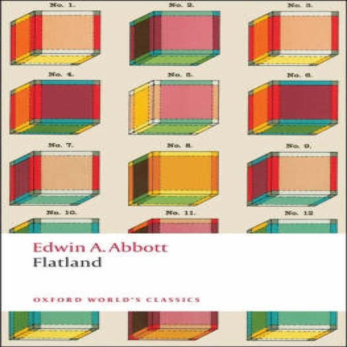 Flatland door Edwin A. Abbott Paperback Boek 9780199537501