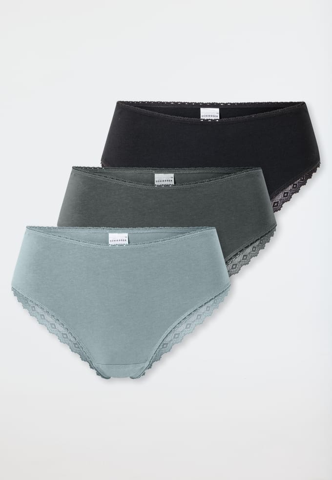 Braziliaanse set van 3 kanten meerkleurig - Moderne Multipacks 46