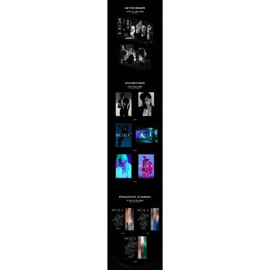 FOTOBOEK Ver EXO KAI Mini Album Vol 1 RANDOM blue