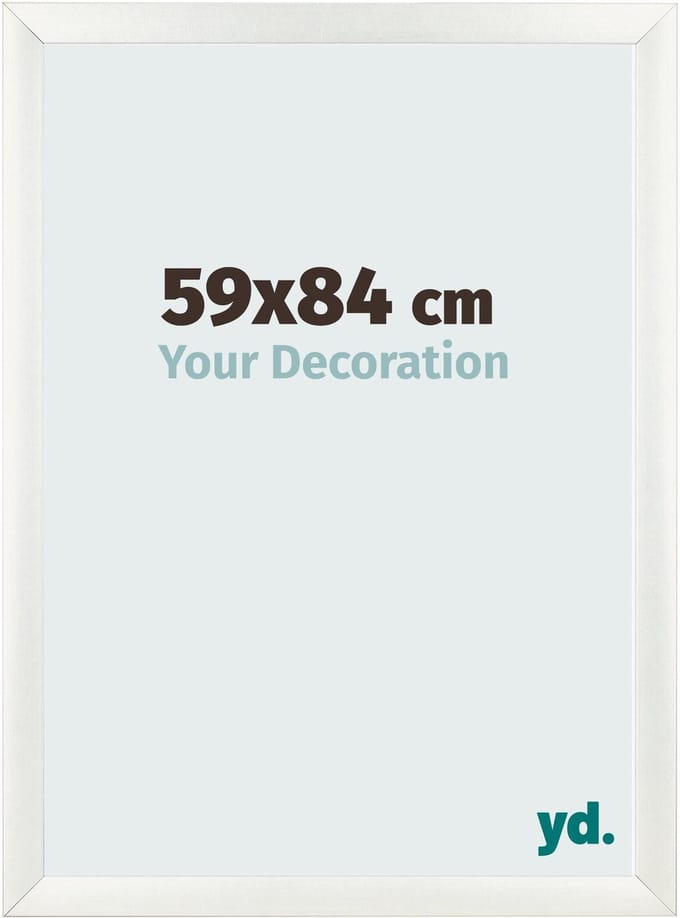 Your Decoration - Fotolijst 59x84 cm - MDF - Wit Geveegd - Pisa