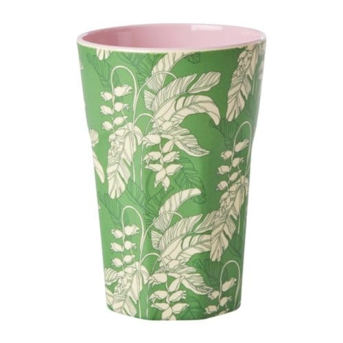 Rice melamine beker large paradise print