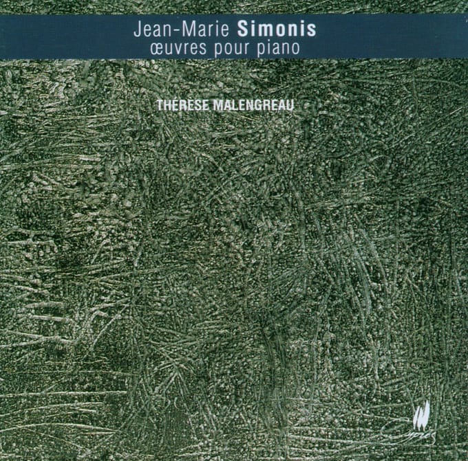 Thérèse Malengreau - Simonis: Oeuvres Pour Piano (CD)