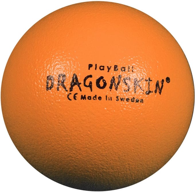Dragonskin - Foambal met huid - 200 gram - 21 cm - Oranje