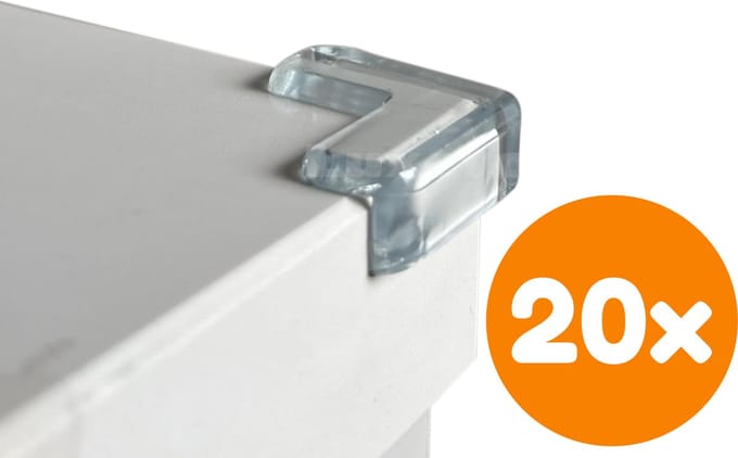 Luxevo Hoekbeschermers - 20 Stuks - Transparant