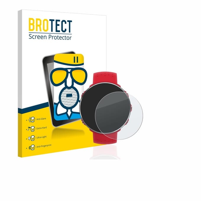BROTECT - Screenprotector voor Polar Vantage M - Folie Beschermfolie Beschermglas matte