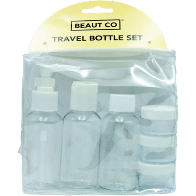Beaut Co Reisflessen Set – 6 Stuks