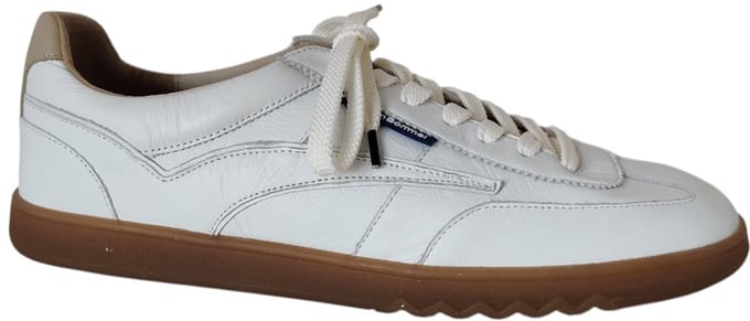 Floris van Bommel Floris van Bommel De Zaler Sneakers wit Leer