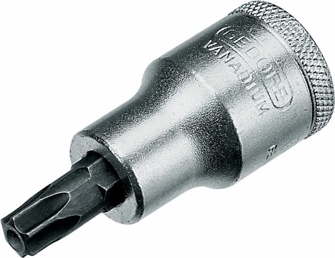 Gedore Dop 1/2 Torx T20 met boring