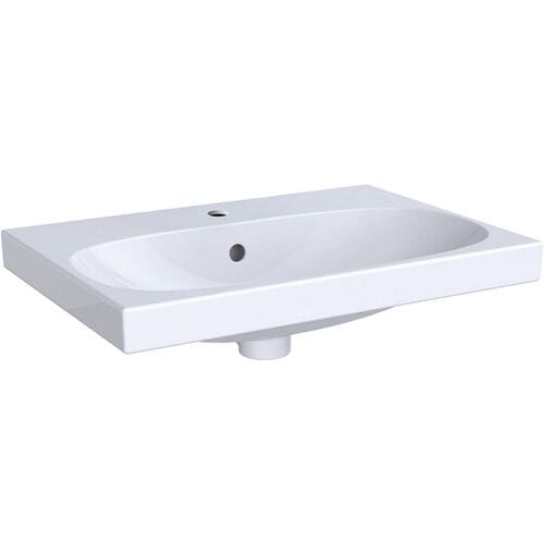 Geberit Acanto washbasin with shortened projection 60 x 42.2 cm, 500.631.01.2