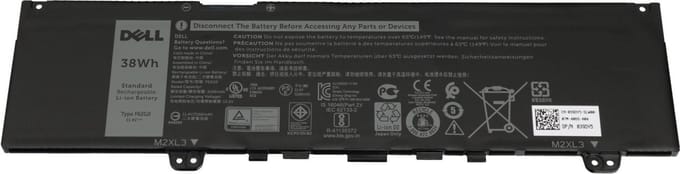 Dell RPJC3 Batterij - 38Wh