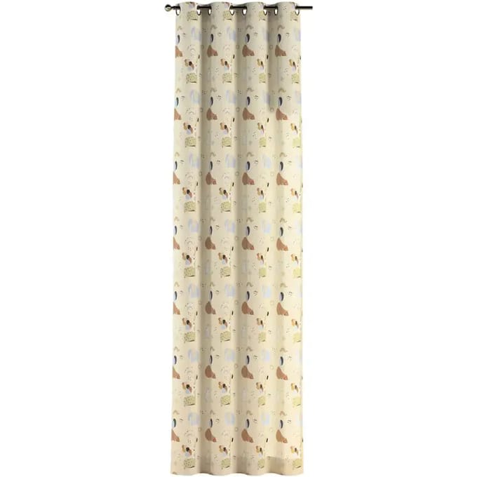 Gordijn met oogjes Yellow Tipi Magic Collection