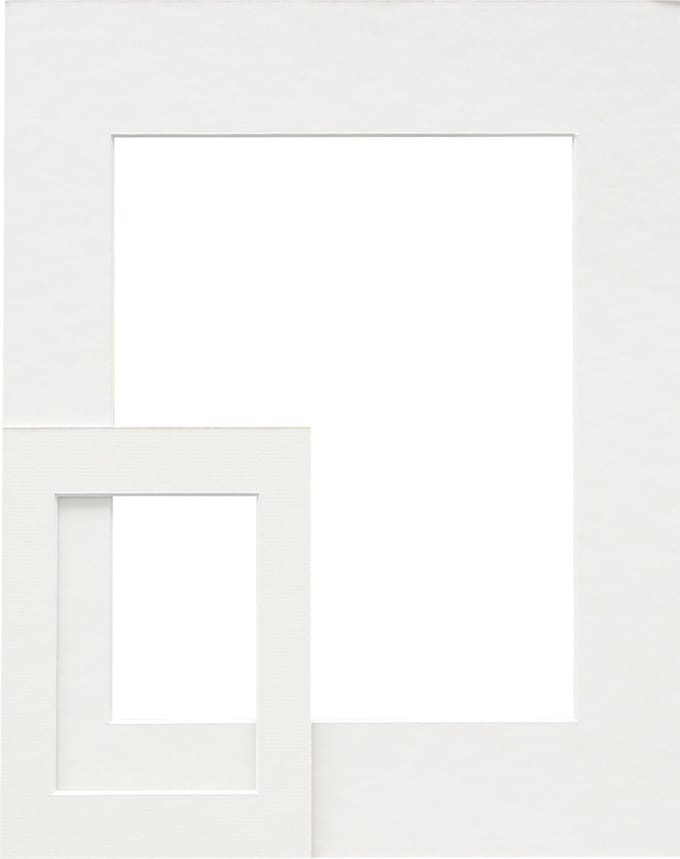 Deknudt Frames passe-partout - wit - foto 30x45 - buitenformaat 40x60