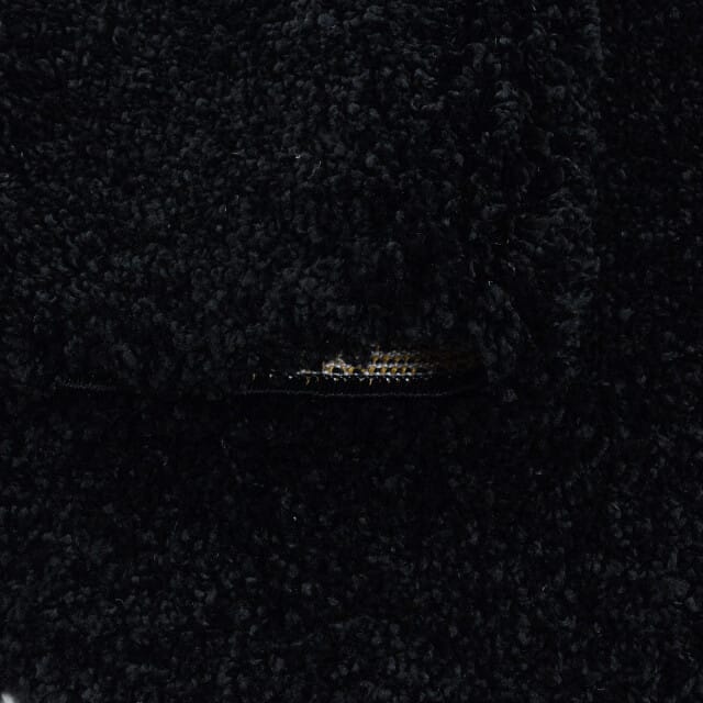Muratap Monaco soft shaggy hoogpolig vloerkleed black- 300x400 cm