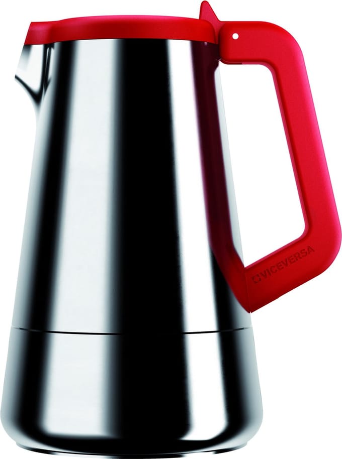 Vice Versa Caffeina Cafetière - 4 Kops - Rood