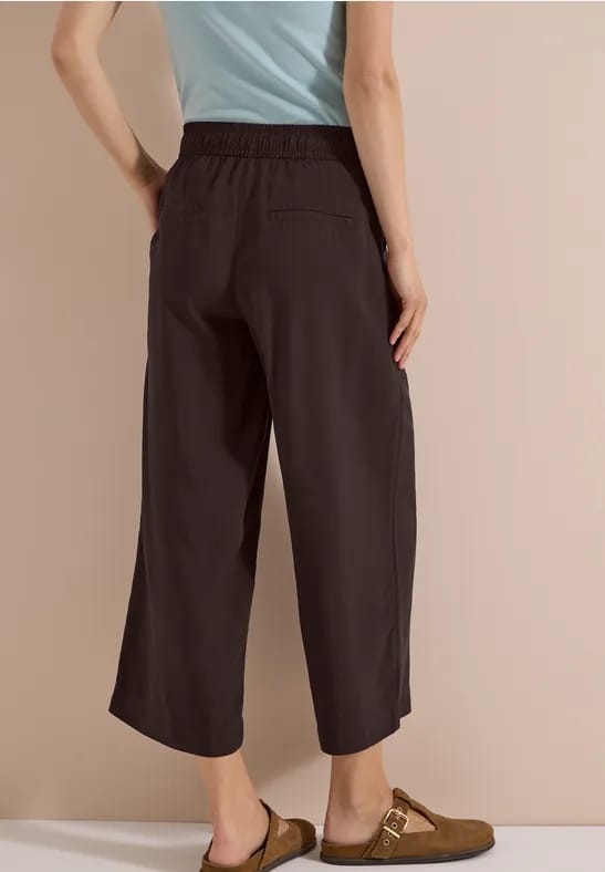 3/4 broek Wide Leg in Loose Fit