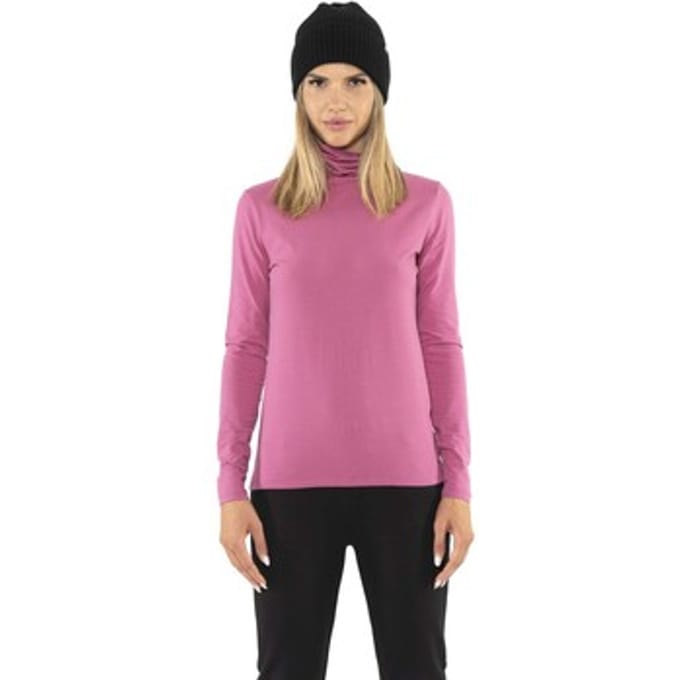 T-Shirt Lange Mouw Leone 1947 Woman High Collar Never Without