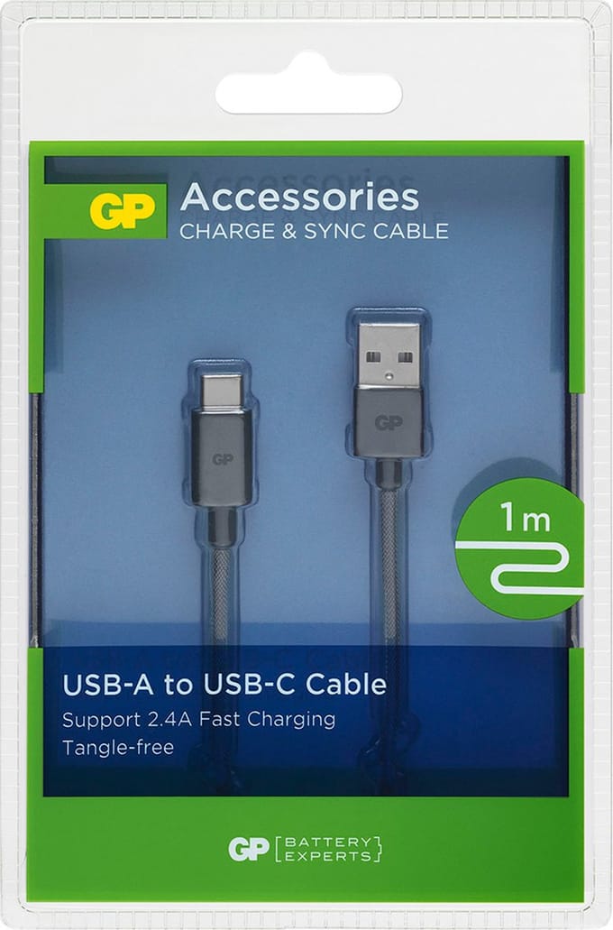 GP Laad/datak. Usb-c To Am 1mt