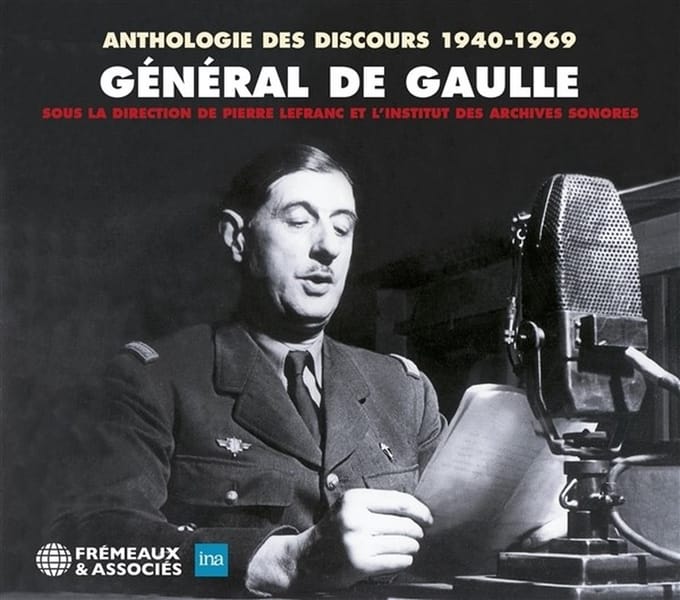 Général De Gaulle - Anthologie Des Discours 1940-1969 (4 CD)