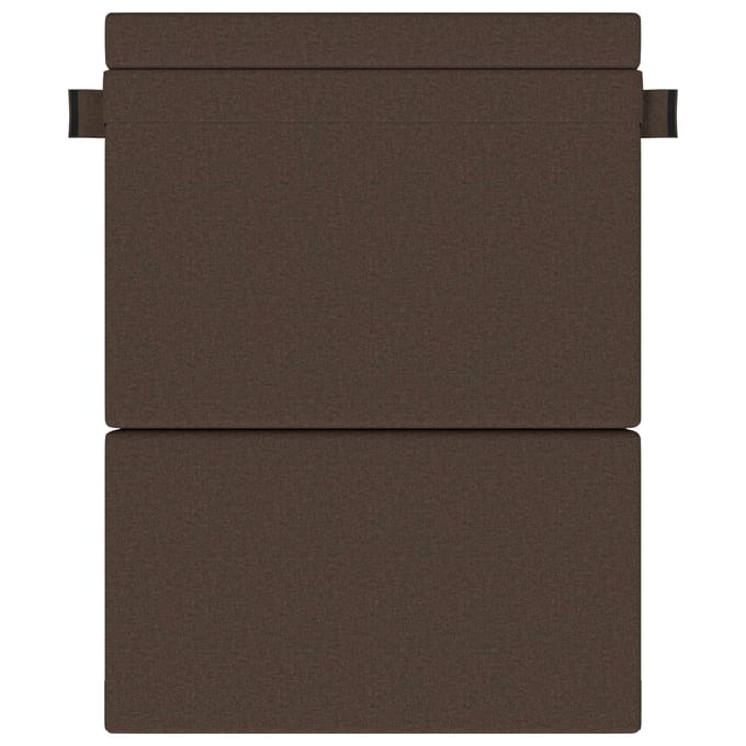 vidaXL - Vouwbare - Sofa - Bed - Taupe - 152 - x - 86,5 - x - 60 - cm - Stof