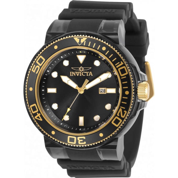 Invicta Pro Diver Men Quartz Black Steel | 32337