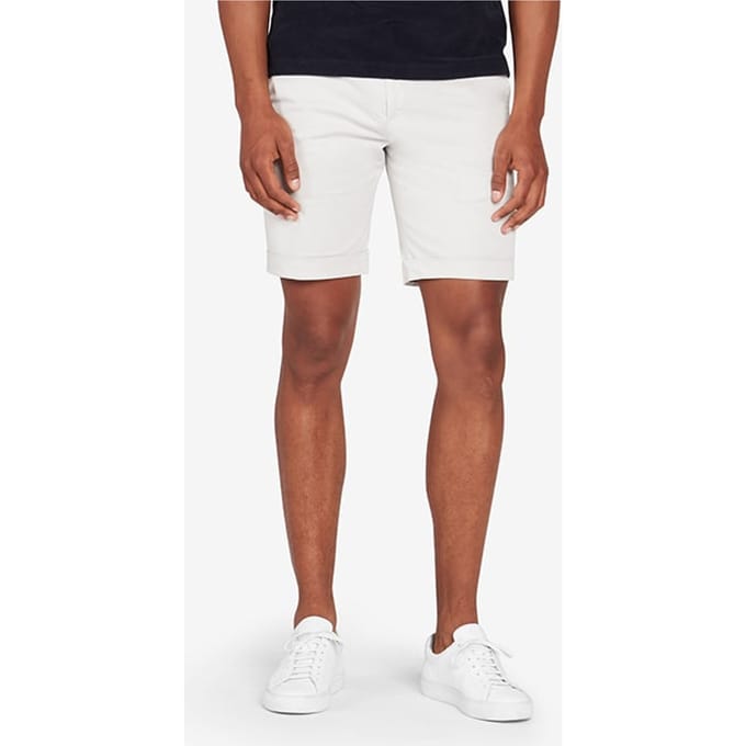 No Label Sunday Twill Cotton-stretch Light Grey Größe: 44 | Kurze Sporthosen Outlet | Herren | Grau