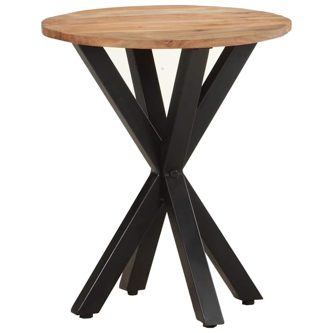 vidaXL - Bijzettafel - 48x48x56 - cm - massief - acaciahout