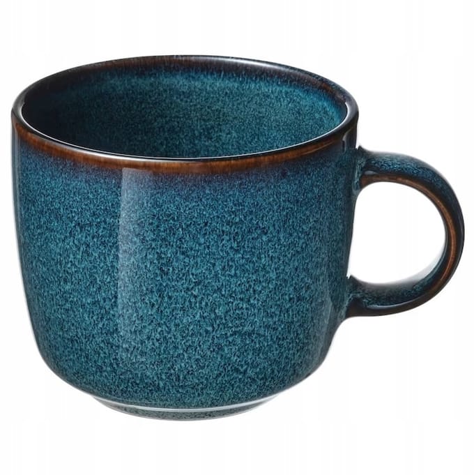 Merkloos Markless Blauwe Steen Klei Mok 370 ml