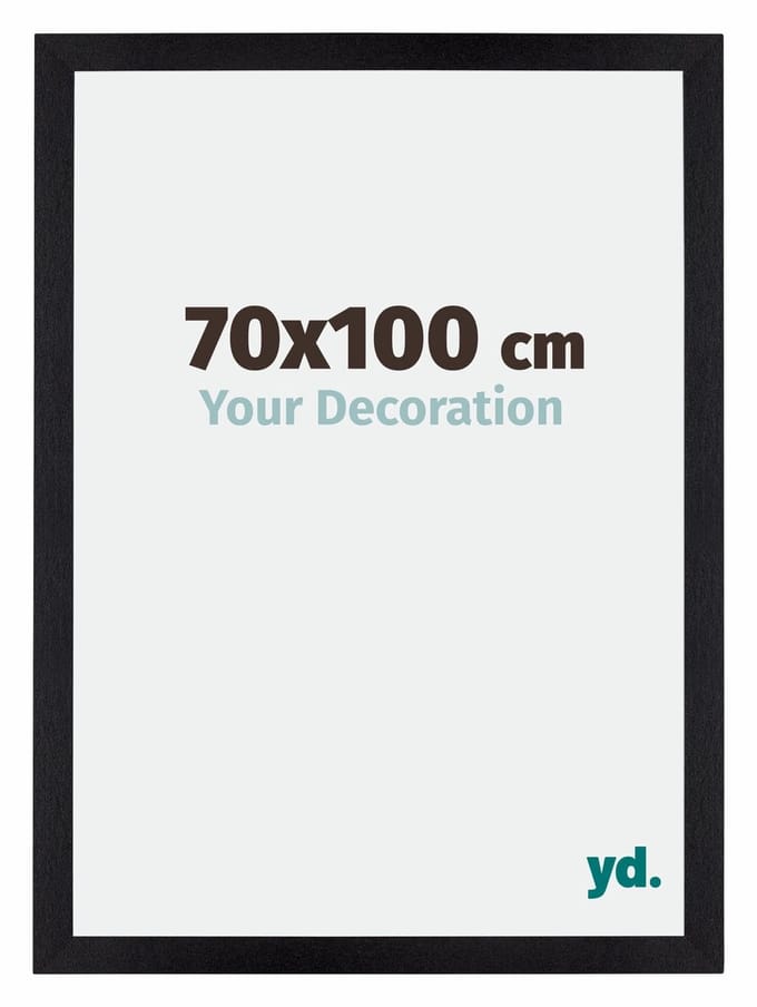 Your Decoration - Fotolijst 70x100 cm - MDF - Zwart Mat - Mura