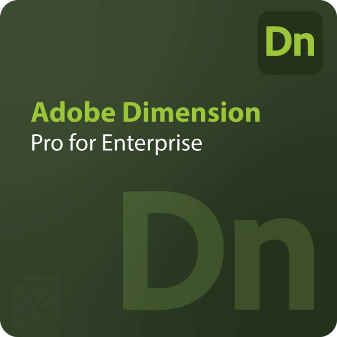 Adobe Dimension - Edition 4 for enterprise 1 - 9 Gebruiker(s)