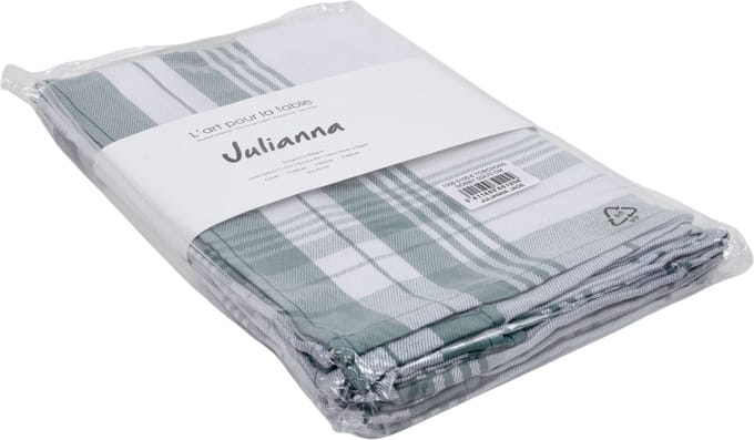 D&L Keukenhanddoeken Julianna - 50x70cm - 6 Stuks