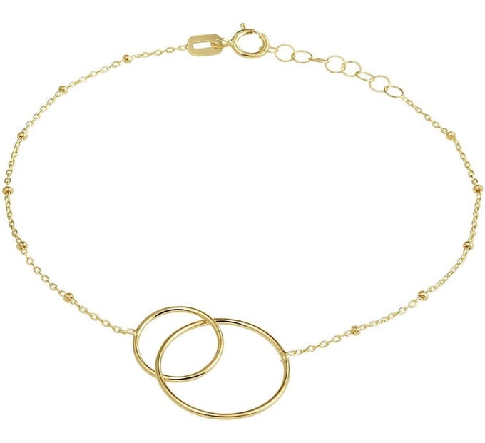 Geelgouden Armband rondjes 1 4022522
