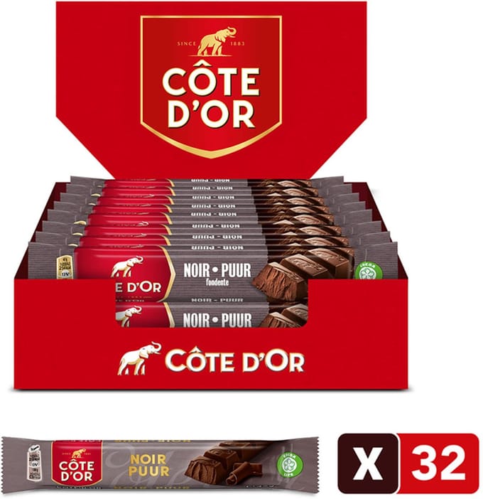 Côte d'Or Chocolade Repen Puur - 32 x 47 gram