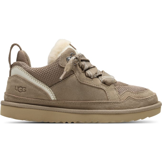 UGG Lowmel Kindersneakers - Beige - Maat 36 - Suède