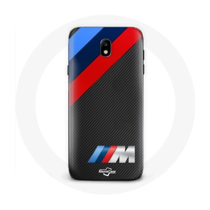 Samsung Galaxy J3 2017 hoesje BMW M Logo carbon