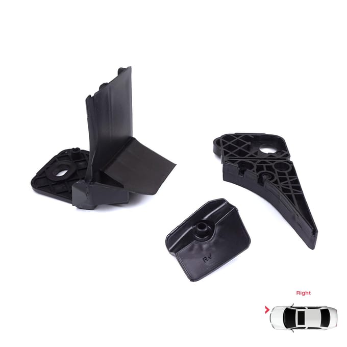 BHL585-2 Koplamp Houder Montage Reparatie Beugel Lip Set Rechterzijde voor Ford Focus MK4 C519 HN HM HP 2018-On JX7B13W029CE