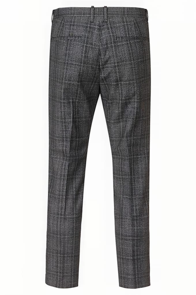 AllSaints Bennett Trouser Charcoal Größe: W28 | Chinos Outlet | Herren | Schwarz