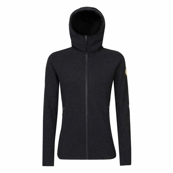 Rock Experience Crystal Fleece Met Volledige Rits Zwart M Vrouw