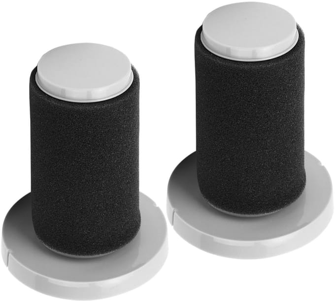 Dailygoods- Filter 2 Stuks - Stofzuiger Accessoire - HEPA Filter - Vervangingsfilter - Cilinderfilter - Katoenen Cover - Stofzuigerfilter