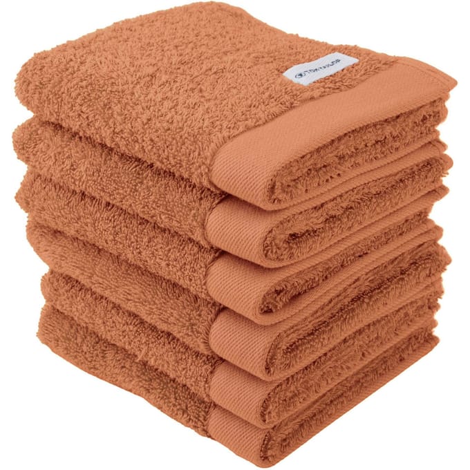 Tom Tailor Gastendoekje Color Bath Guest Towel Een maat, 30x50 Set van 6